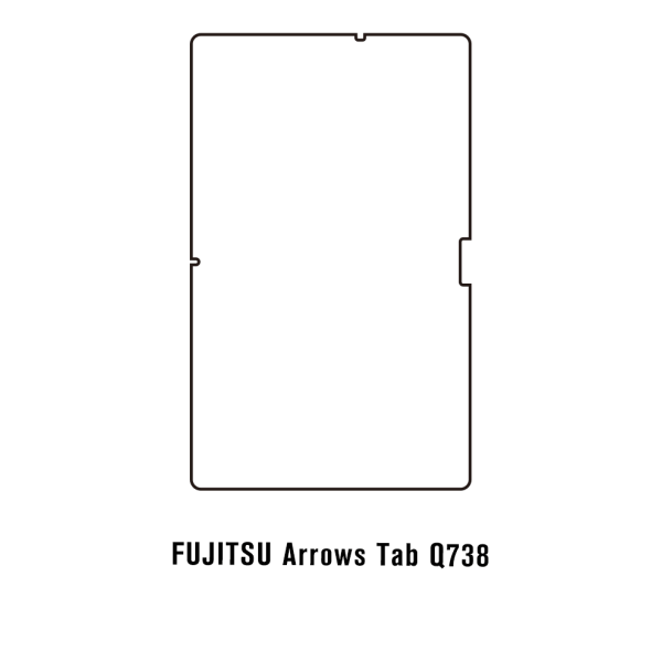 Fujitsu Arrows Tab Q738 13.3 - Film écran anti-casse Hydrogel