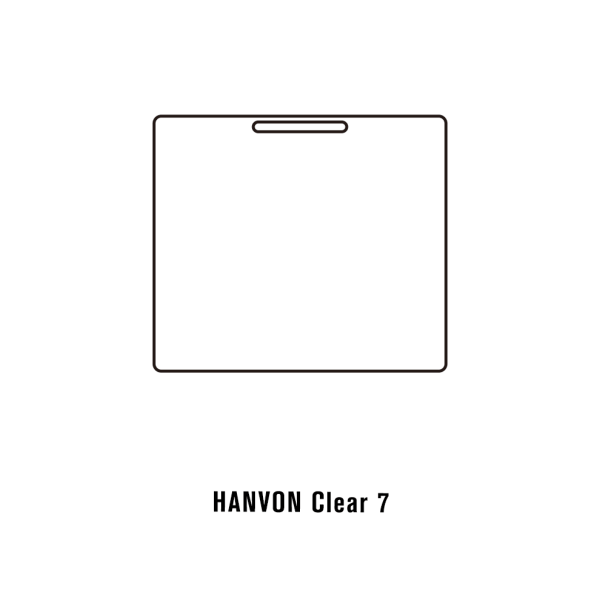 Hanvon Clear 7 - Film écran anti-casse Hydrogel