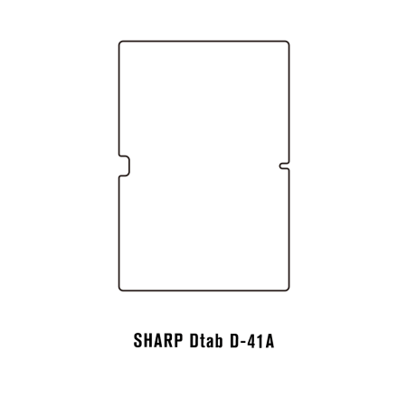 Film hydrogel pour Sharp Dtab D-41A 10.1