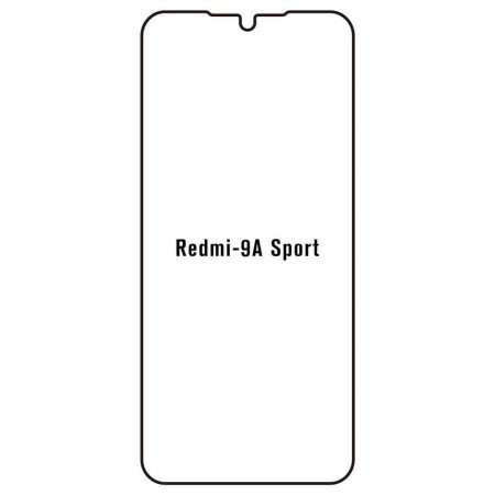 Film hydrogel Xiaomi Redmi 9A Sport - Film écran anti-casse Hydrogel