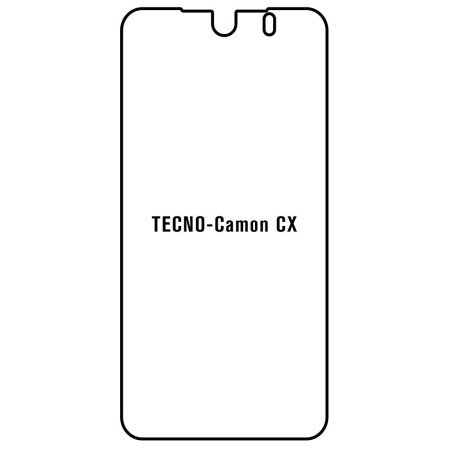 Film hydrogel Tecno Camon CX - Film écran anti-casse Hydrogel