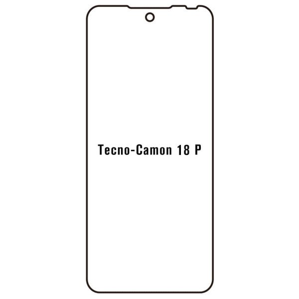 Tecno Camon 18 P - Film protection écran Hydrogel