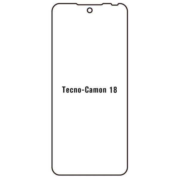 Tecno Camon 18 - Film protection écran Hydrogel