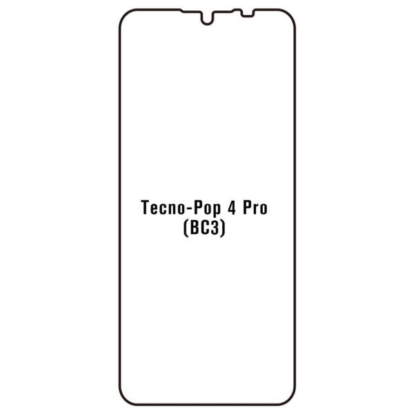 Tecno Pop 4 Pro (BC3) - Film protection écran Hydrogel