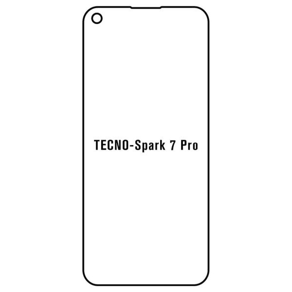 Tecno Spark 7 Pro - Film protection écran Hydrogel