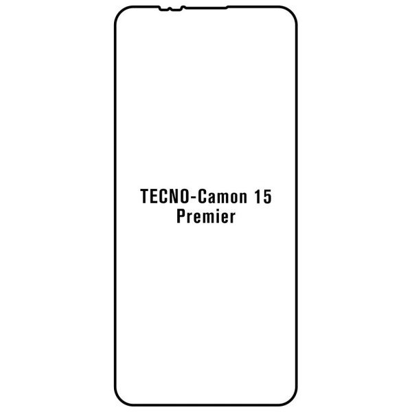 Tecno Camon 15 Premier - Film protection écran Hydrogel