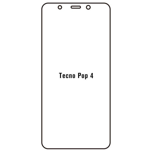 Tecno Pop 4 - Film protection écran Hydrogel