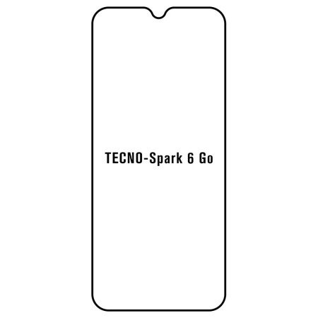 Film hydrogel Tecno Spark 6 Go 2020 - Film écran anti-casse Hydrogel