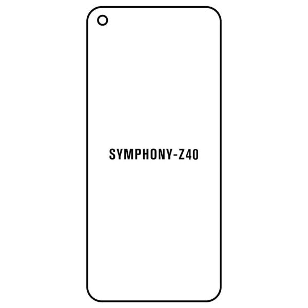 Symphony Z40 - Film protection écran Hydrogel