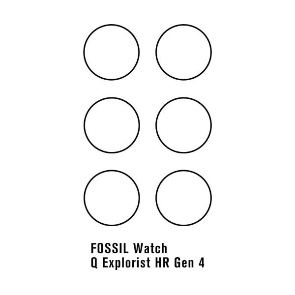 Fossil Q Explorist HR Gen 4 - Film protection écran Hydrogel