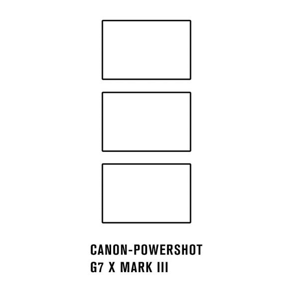 Canon Powershot G7 X Mark III - Film protection écran Hydrogel