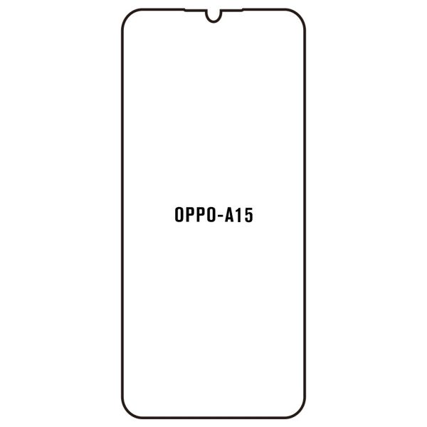 Oppo A15 - Film protection écran Hydrogel