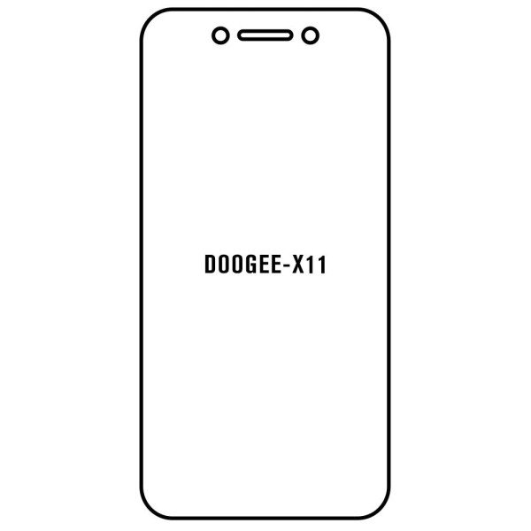 Doogee X11 - Film protection écran Hydrogel