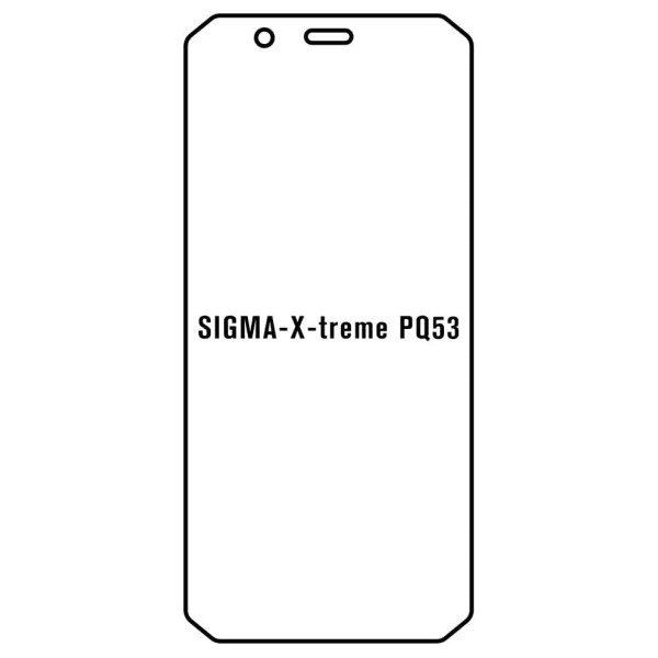 Sigma mobile X-Treme PQ53 - Film protection écran Hydrogel