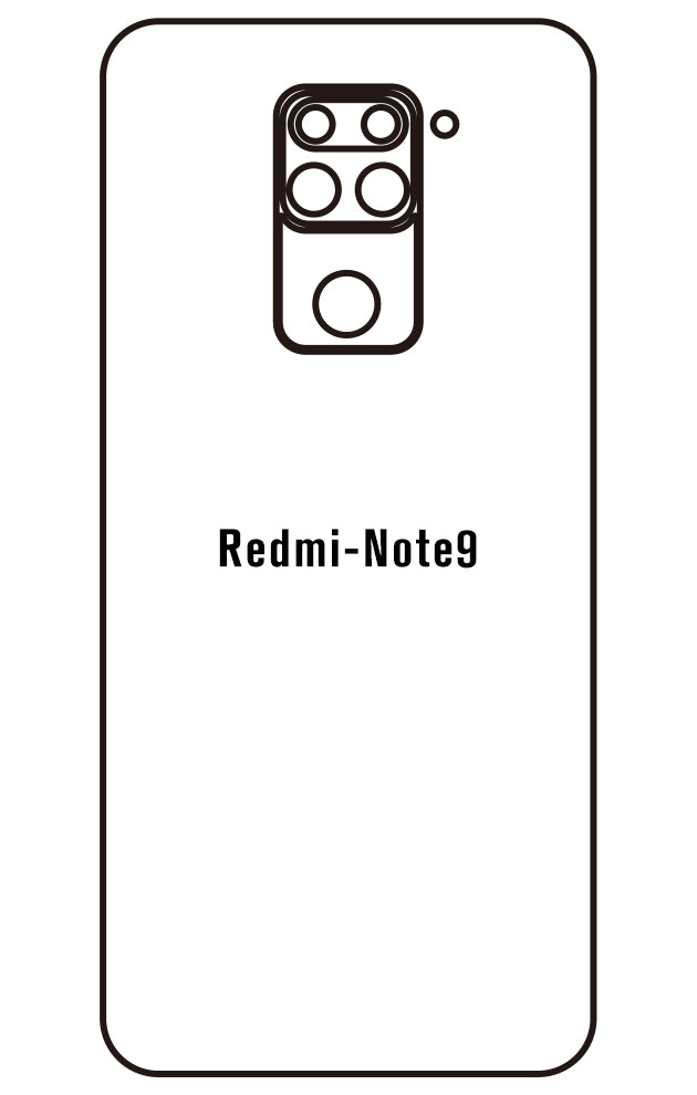 Film hydrogel Redmi Note 9Globa