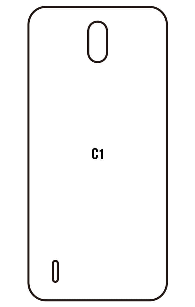 Film hydrogel Nokia C1