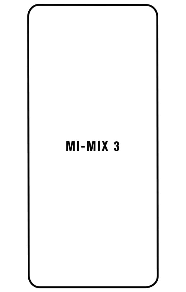 Film hydrogel Xiaomi Mix3