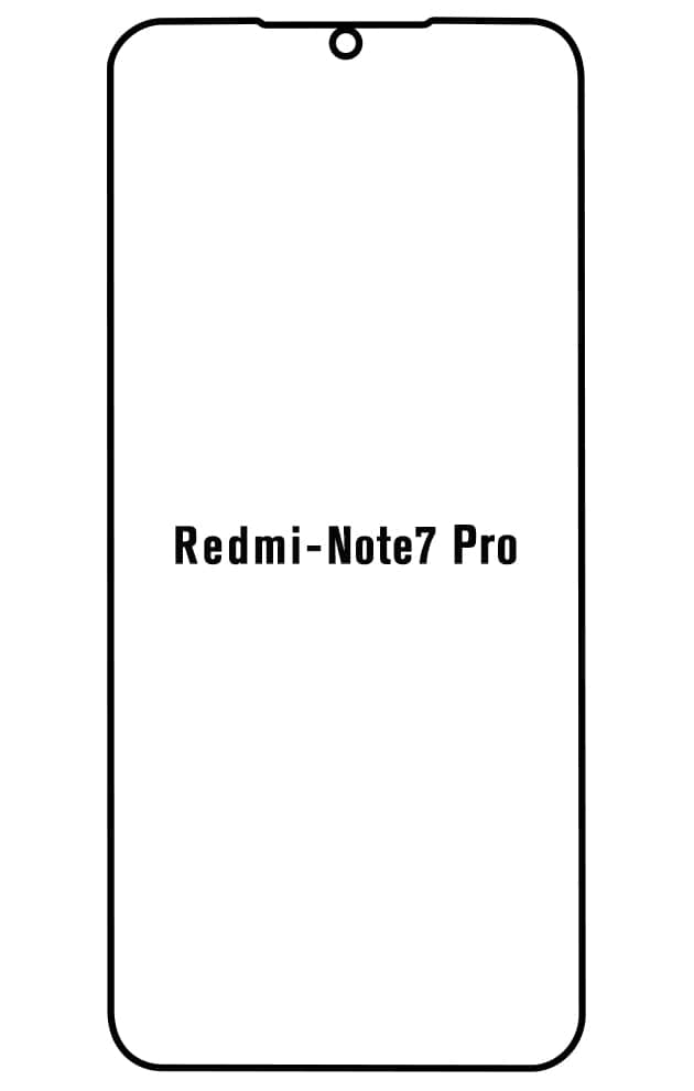 Film hydrogel Redmi Note 7 Pro