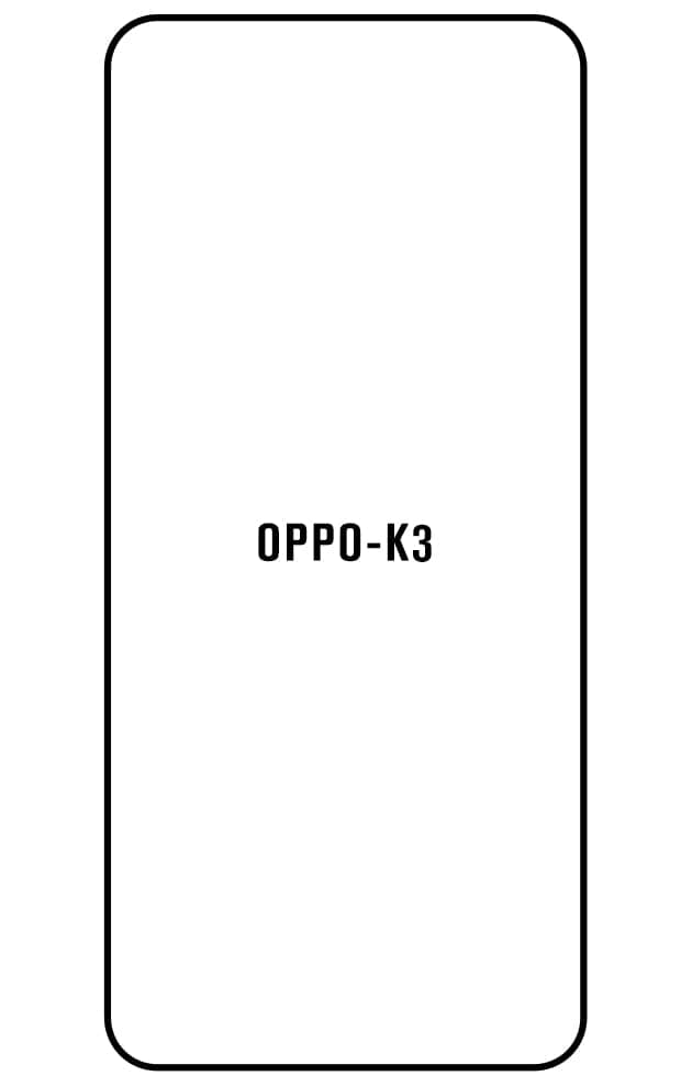 Film hydrogel Oppo K3