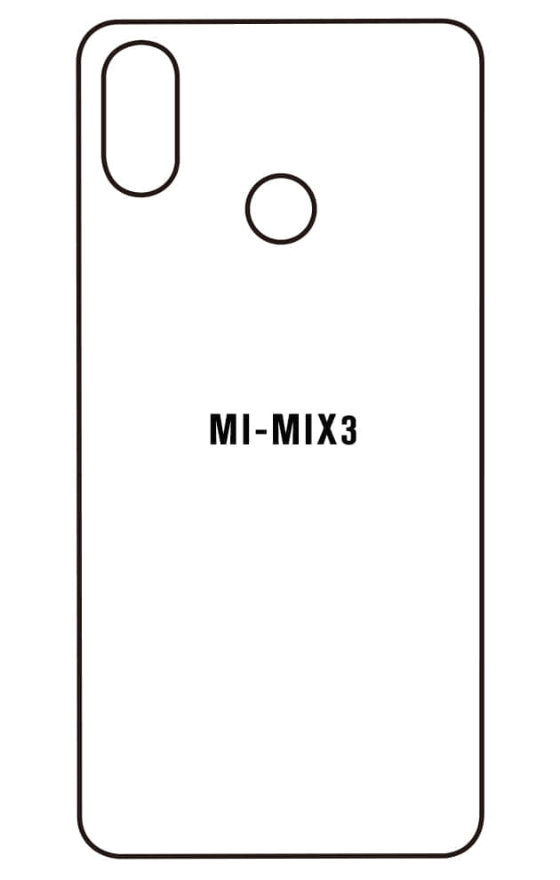 Film hydrogel Xiaomi Mix3
