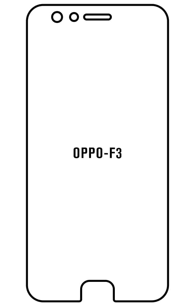 Film hydrogel Oppo F3