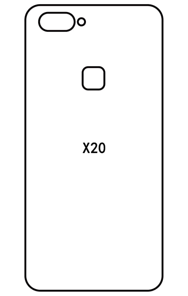 Film hydrogel Vivo X20