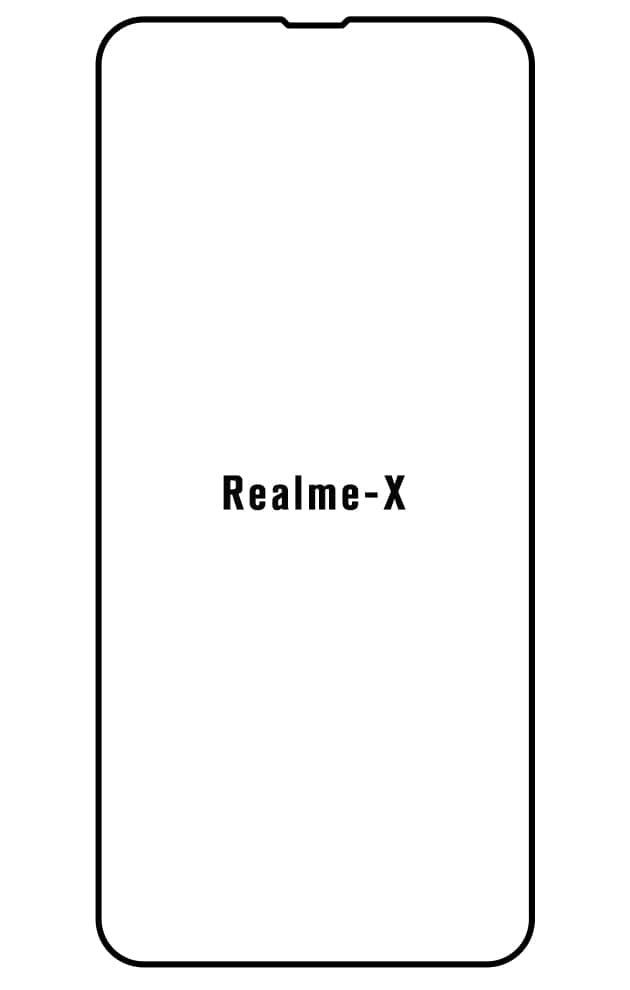 Film hydrogel Realme X