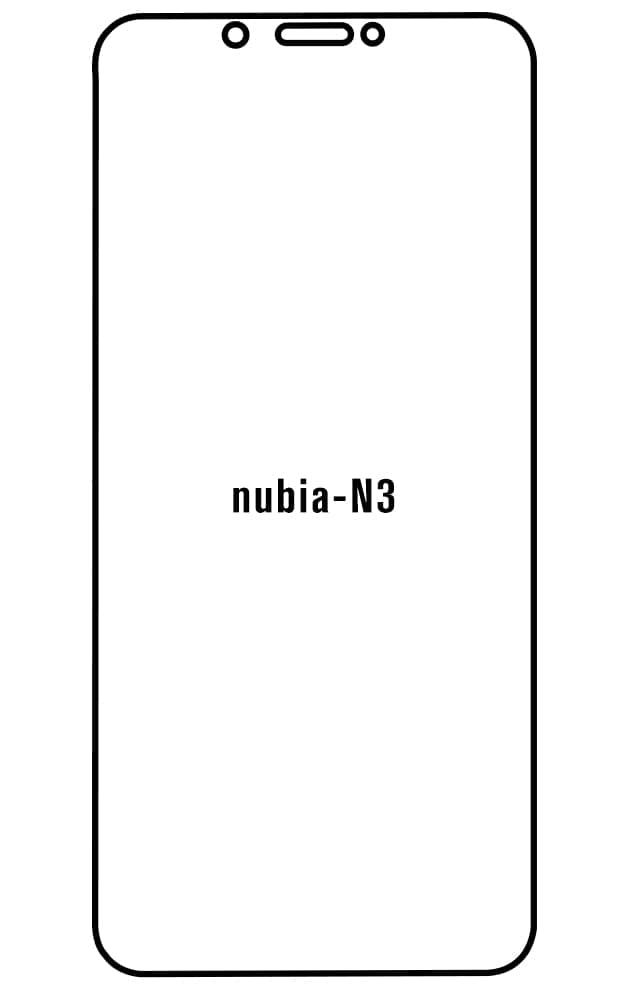 Film hydrogel Nubia N3