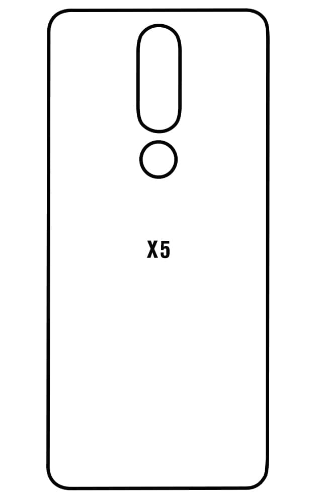 Film hydrogel Nokia X5