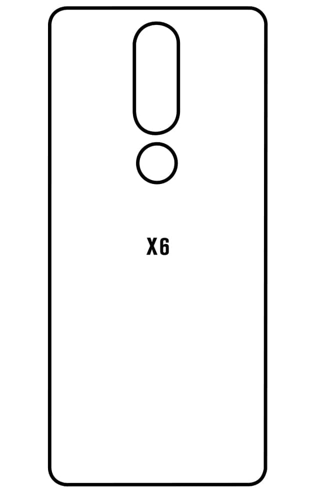 Film hydrogel Nokia X6