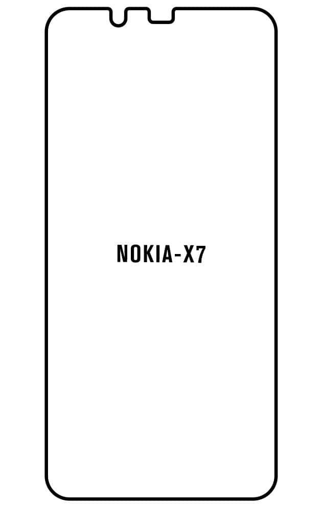 Film hydrogel Nokia X7