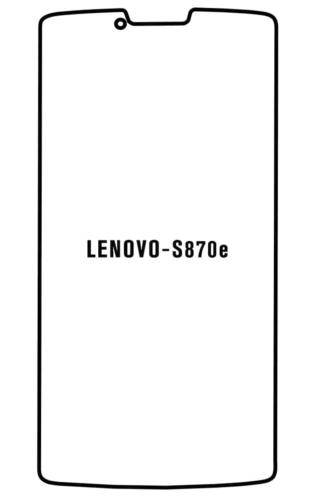 Film hydrogel Lenovo S870E