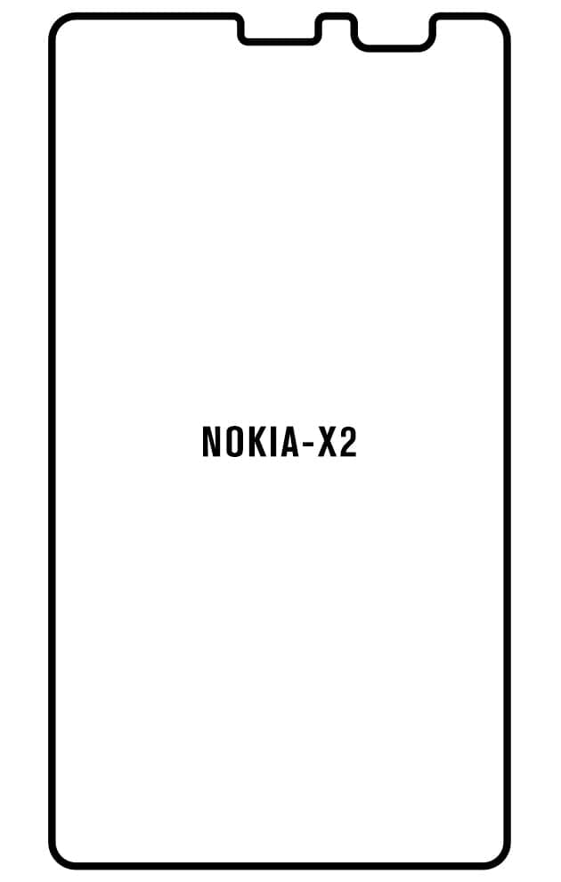 Film hydrogel Nokia X2