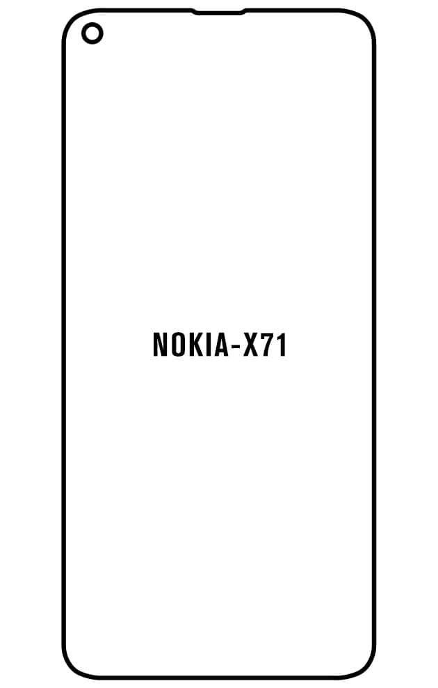 Film hydrogel Nokia X71