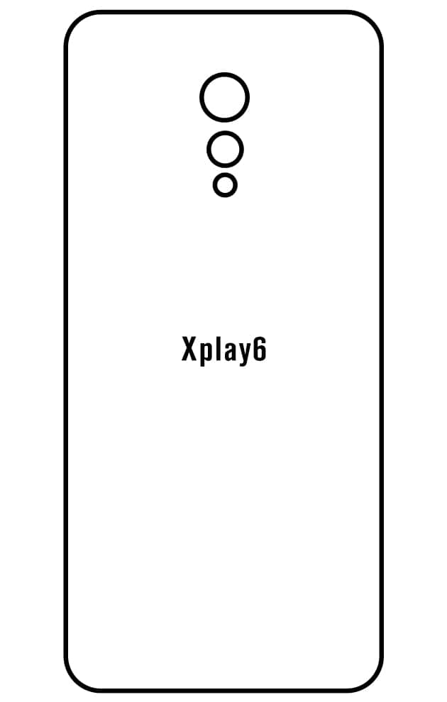 Film hydrogel Vivo Xplay6