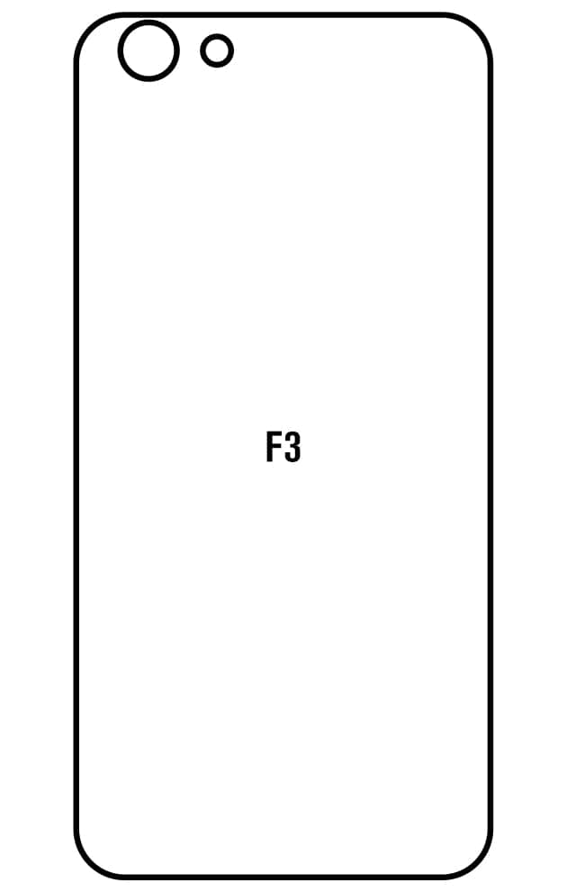 Film hydrogel Oppo F3