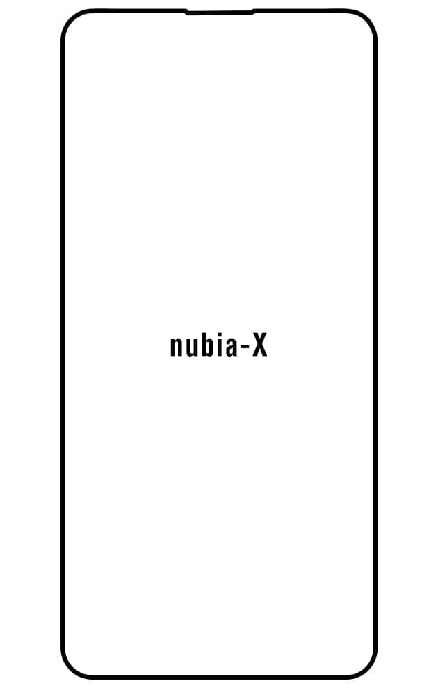 Film hydrogel Nubia X