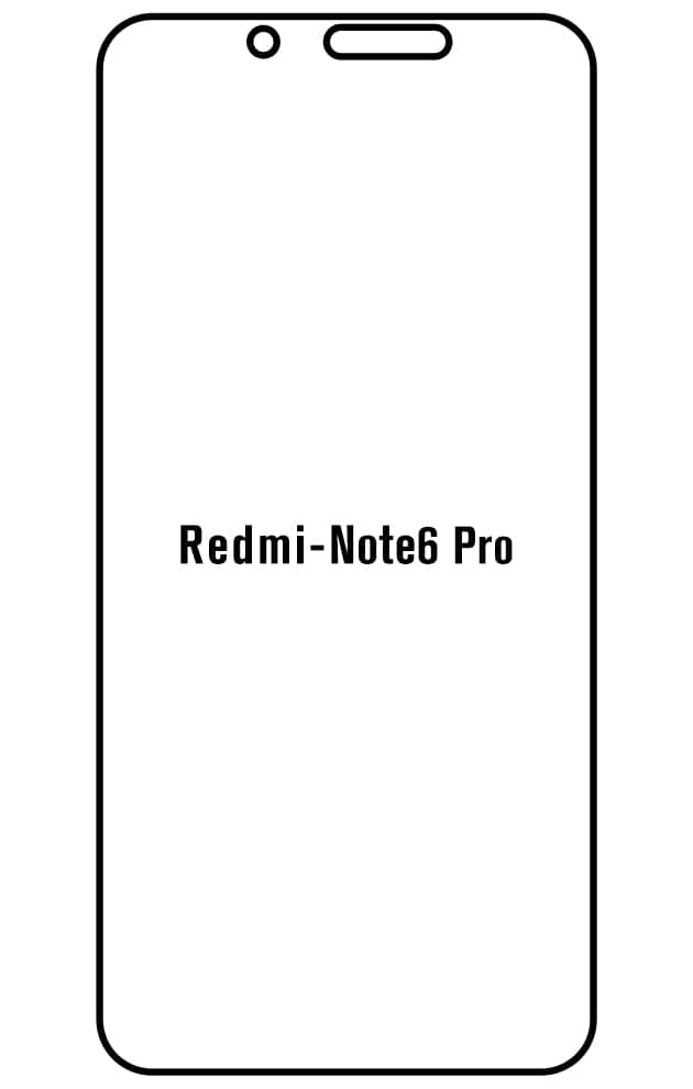 Film hydrogel Redmi Note 6 Pro