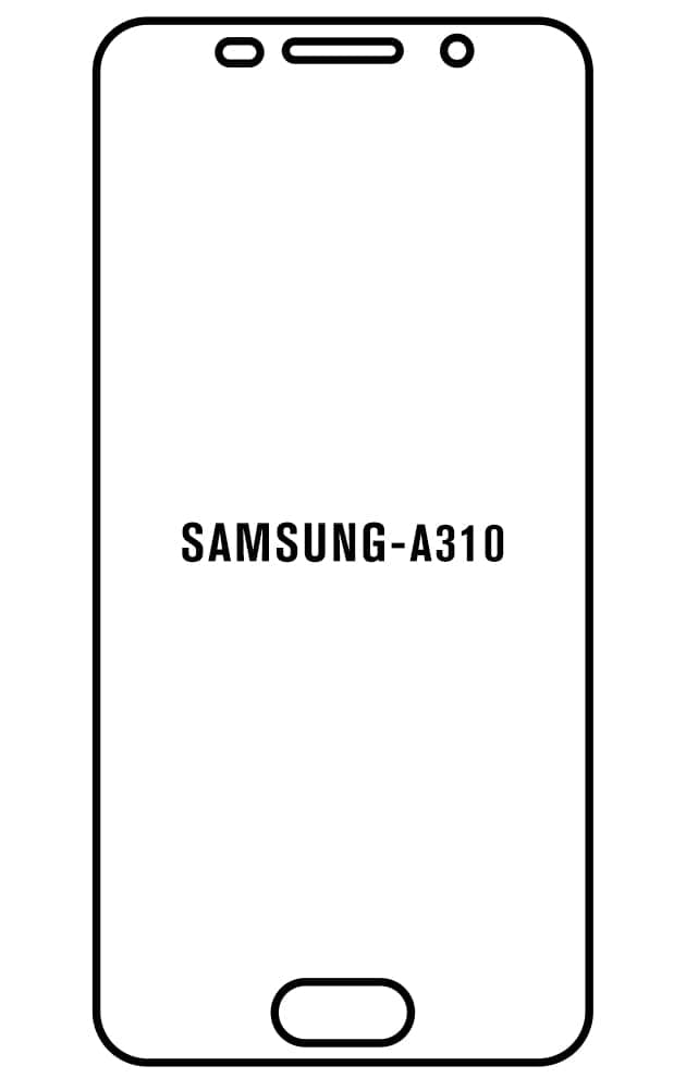 Film hydrogel Samsung Galaxy A3 2016 SM-A310