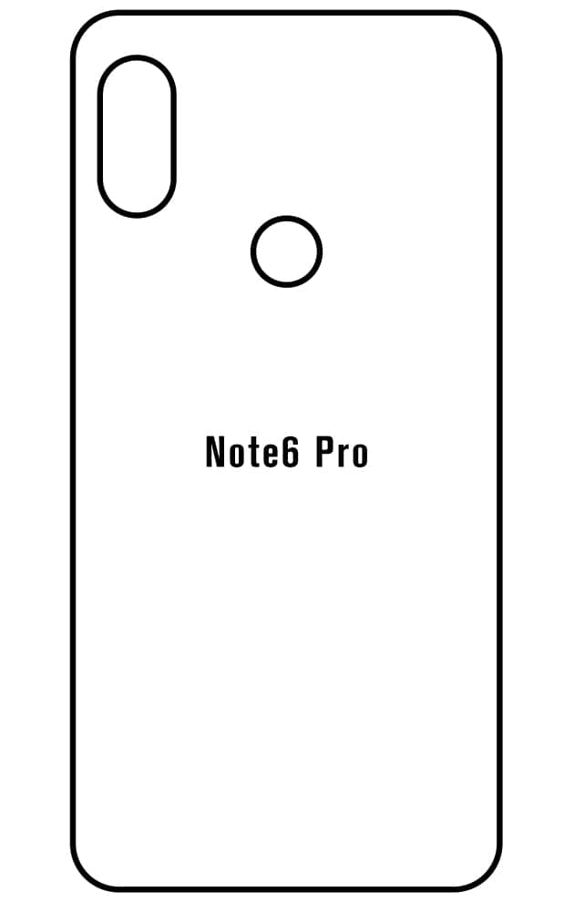 Film hydrogel Redmi Note 6 Pro