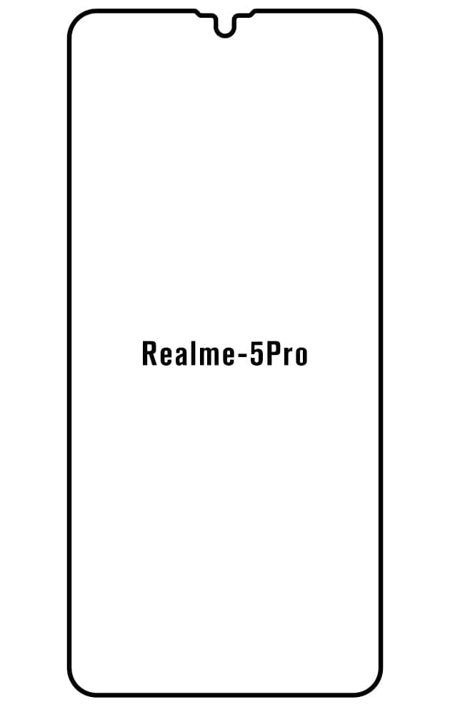 Film hydrogel Realme 5 Pro