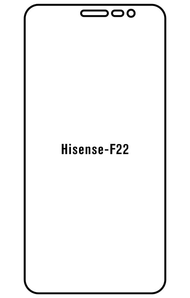 Film hydrogel Hisense F22