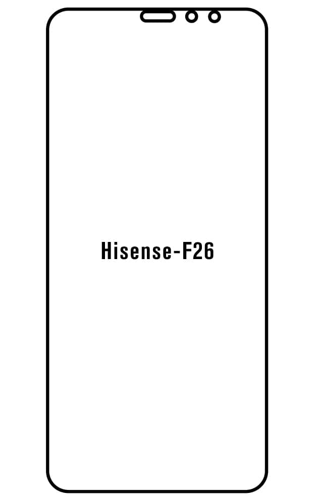 Film hydrogel Hisense F26