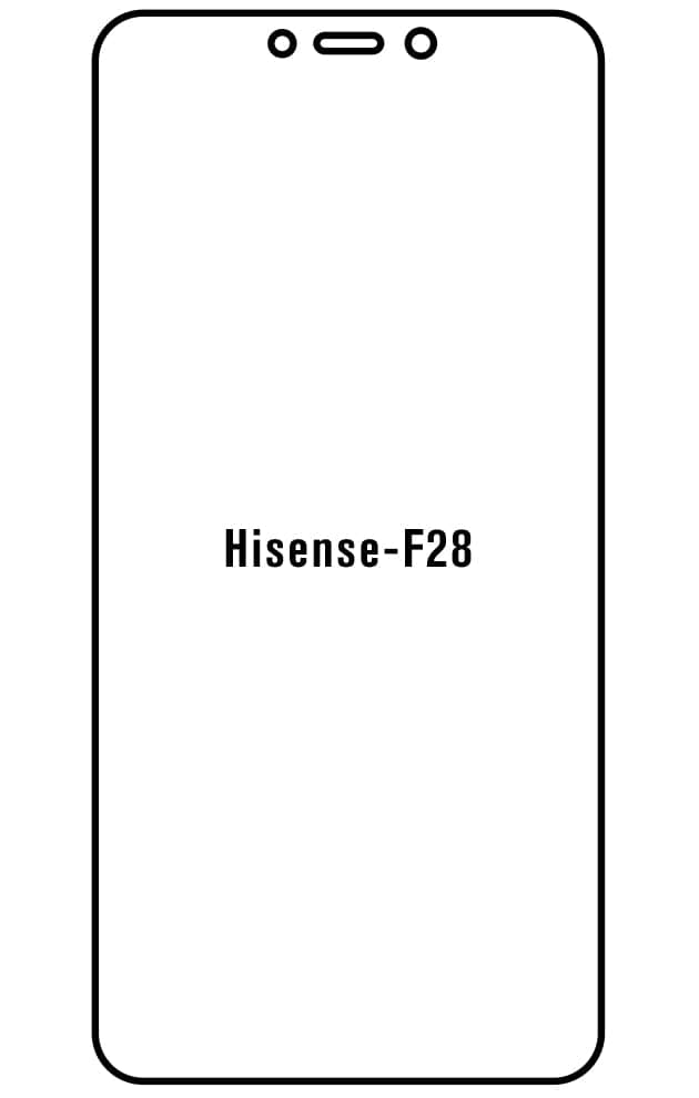 Film hydrogel Hisense F28