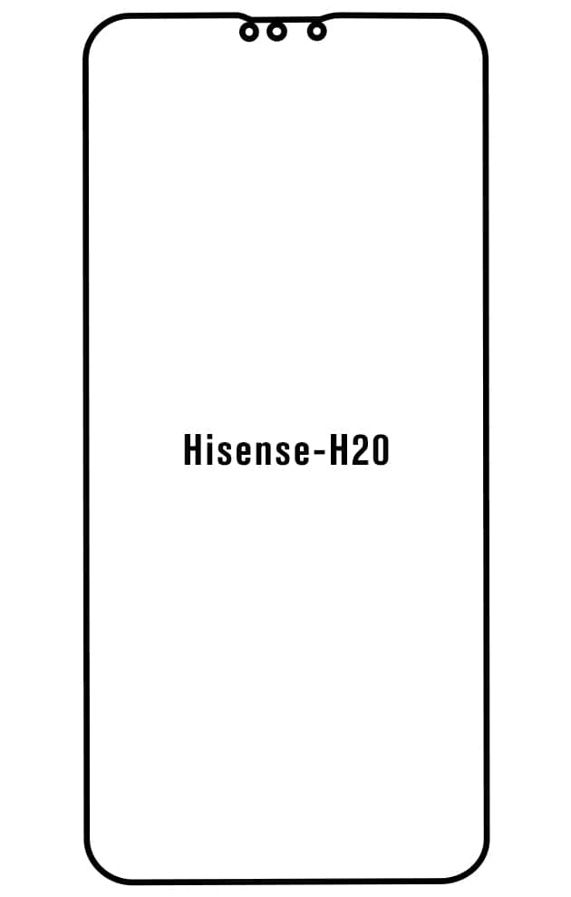 Film hydrogel Hisense H20