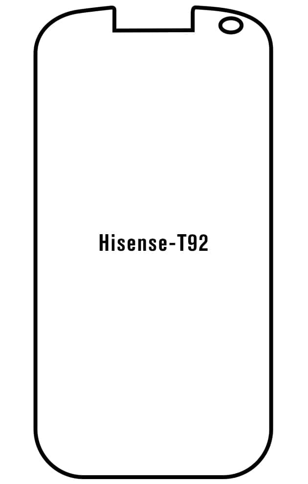Film hydrogel Hisense T92