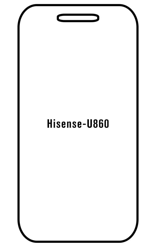 Film hydrogel Hisense U860