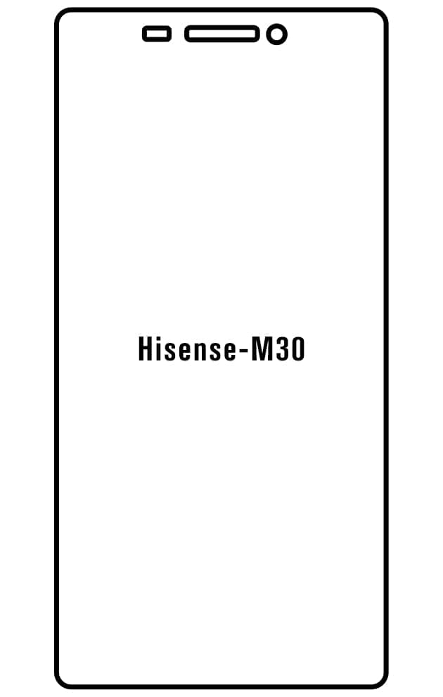 Film hydrogel Hisense M30