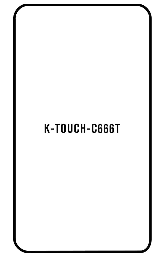 Film hydrogel K-TOUCH C666T