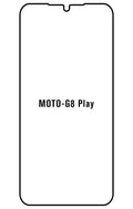 Film hydrogel Motorola G8 Play